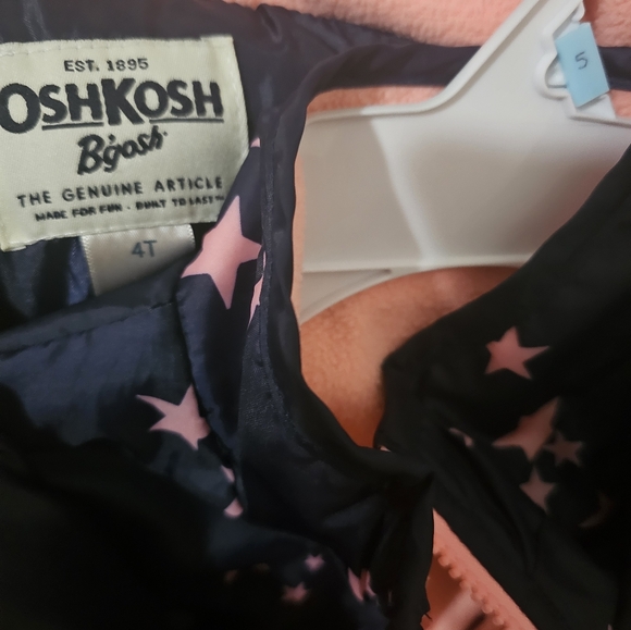 4T Girls OshKosh Jacket with adjustable liner - Picture 4 of 5